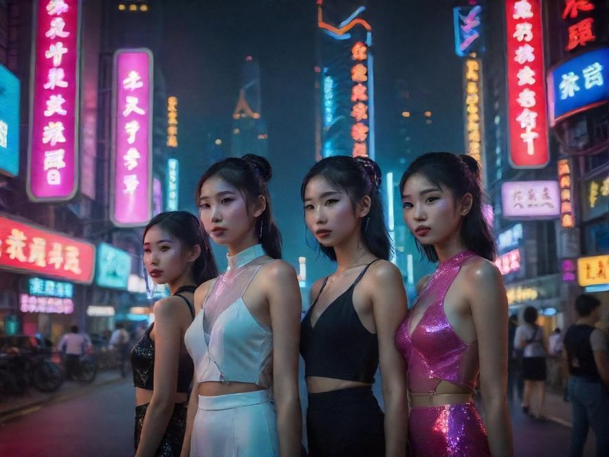 广州夜生活，霓虹闪烁，等待你去发现