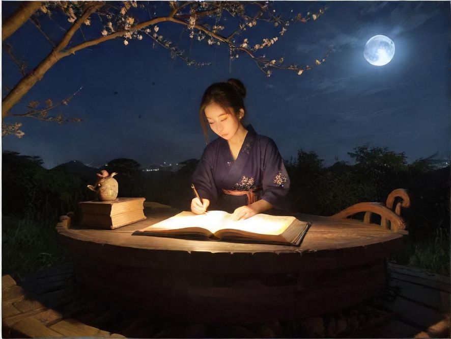 广州车陂巷子夜幕降临,街边小吃摊位的灯光亮起,营造出一种温暖而富有电影感的市井氛围。