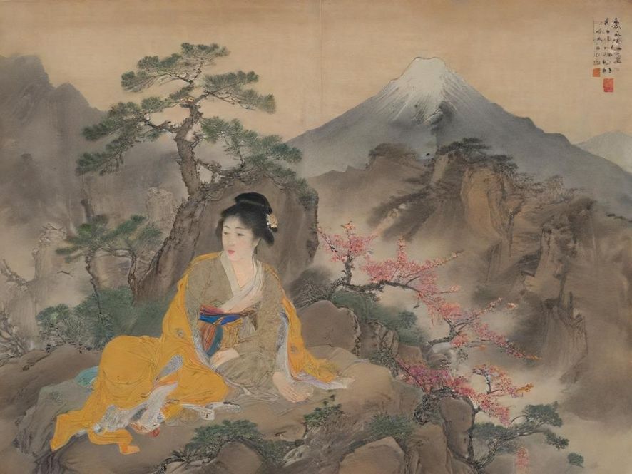 佛山老街巷道中,一位女子在夕阳下探索,充满神秘感