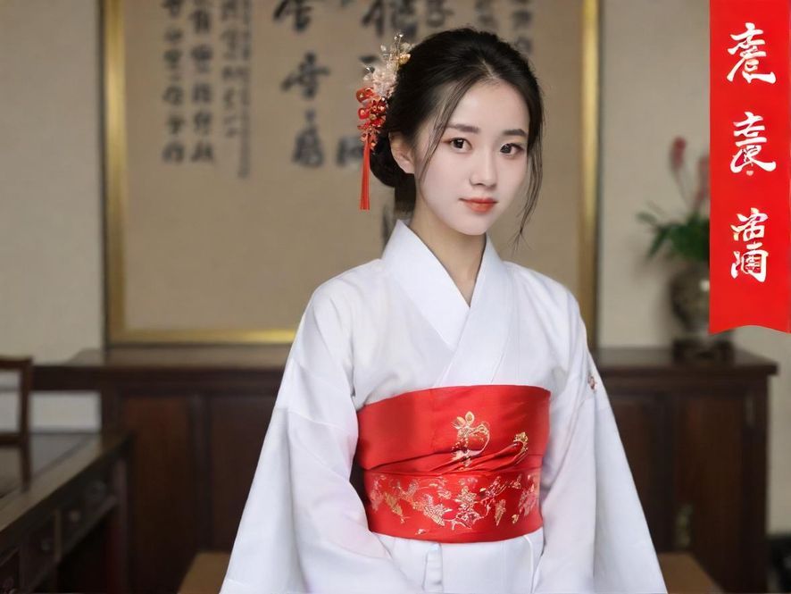 一位气质优雅的女孩在高级会所内,柔和的光线勾勒出她的侧影